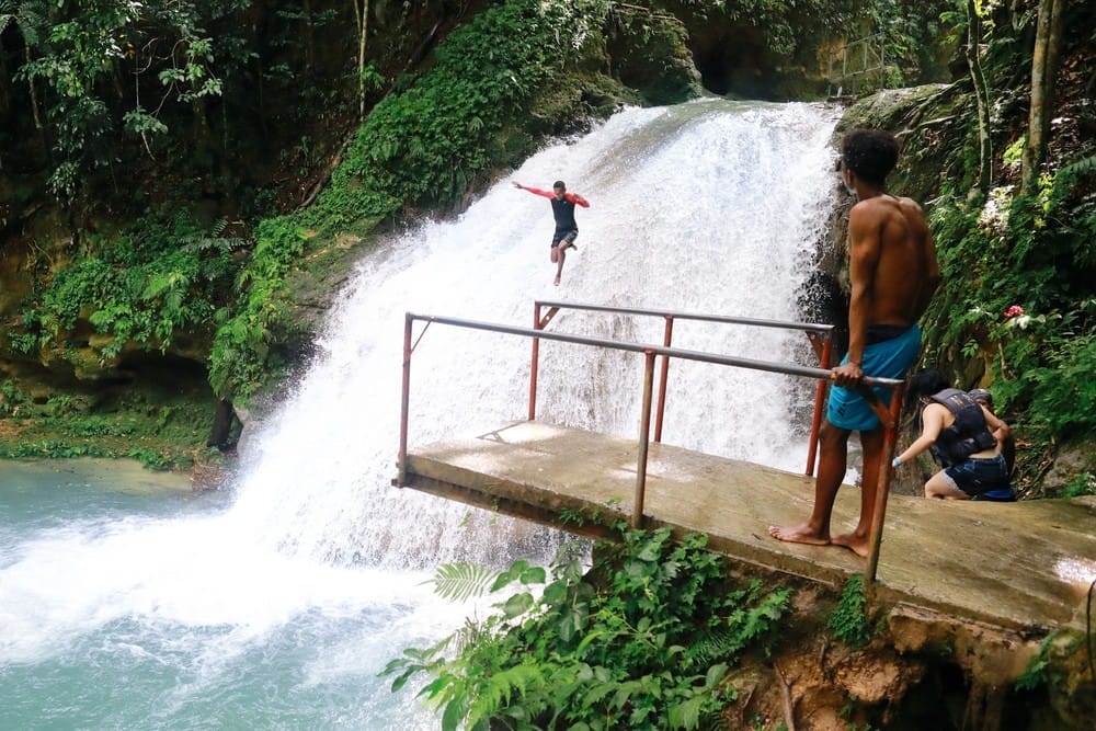 Blue Hole Secret Falls & Dunn’s River Falls